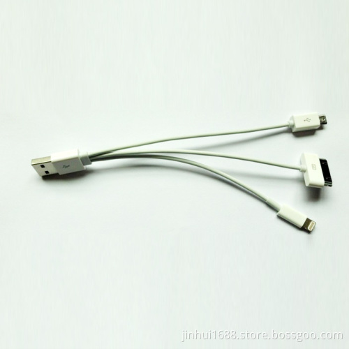 USB Cable, Charger Mobile USB Cable (3 in 1) (001)